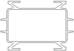 A method for manufacturing aluminum alloy manipulator rail beam hollow profile