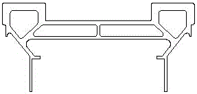 A method for manufacturing aluminum alloy manipulator rail beam hollow profile