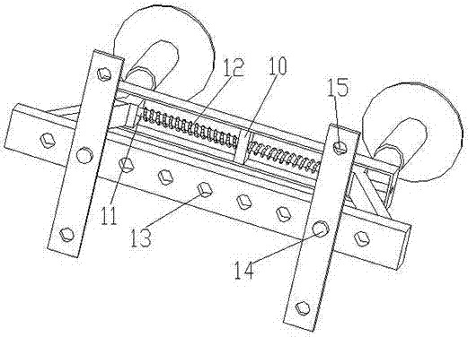 Encoder fixing device