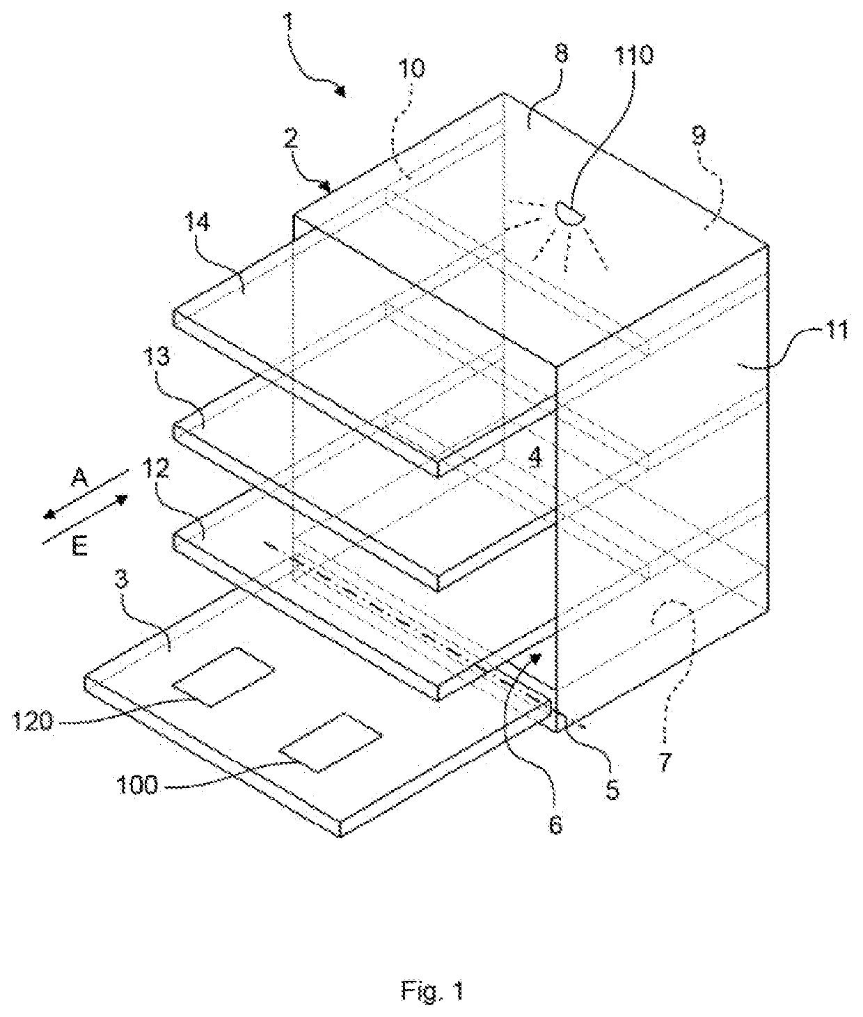 Household dishwasher machine and method for operating a household dishwasher machine