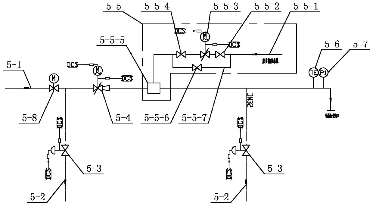 Ultra-high-pressure 200 MW low-pressure cylinder zero-output flexible transformed steam turbine