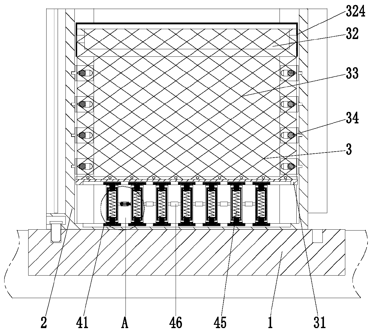 Highway municipal guardrail and construction method thereof