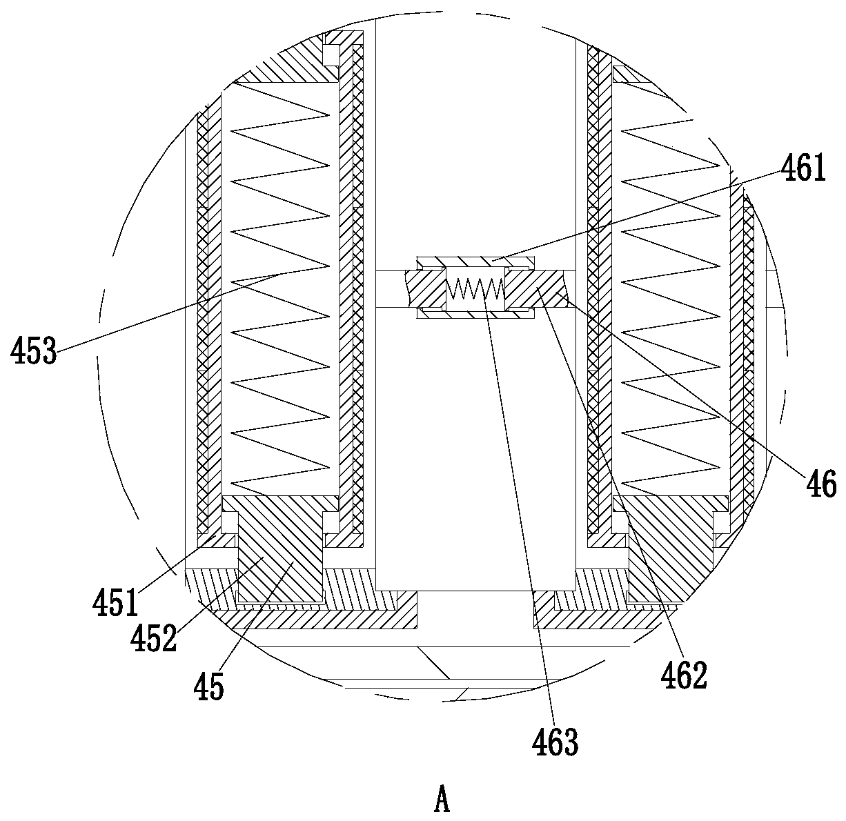 Highway municipal guardrail and construction method thereof