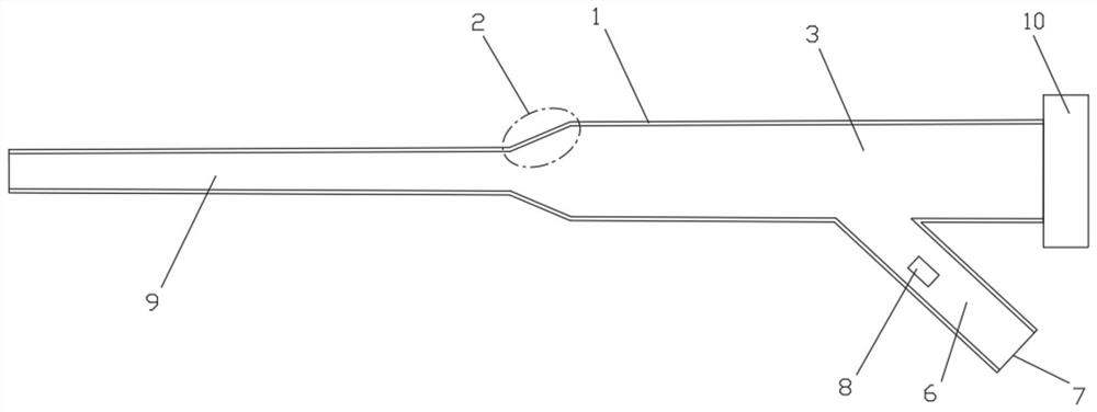 Disposable single-channel reducing percutaneous kidney guide kit