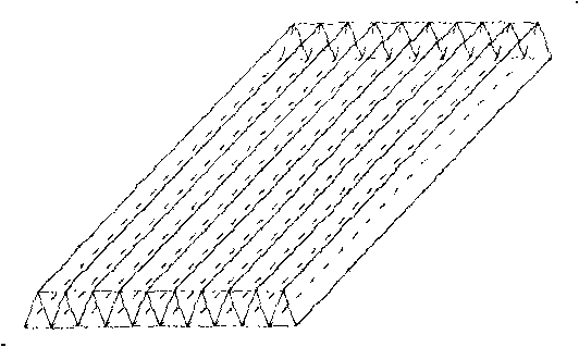 Ice storage tank with cooling device for evaporative supercooled water continuous ice making system