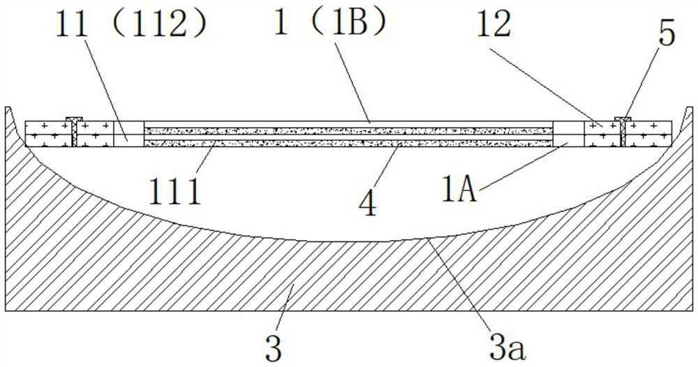 A method for economical creep aging forming of large thin-walled components