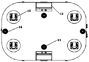 Auxiliary supporting robot for mirroring machining of thin-wall components and following supporting method thereof