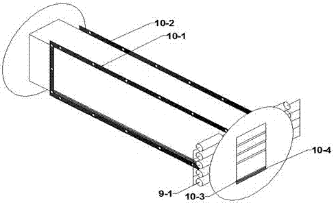 Detection device and method for sedimentary combustible dust winding characteristics