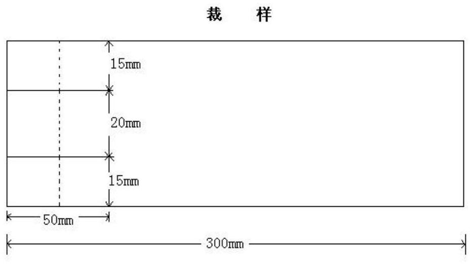 A self-supporting bag packaging material that can be opened by linear tearing and preparation method thereof