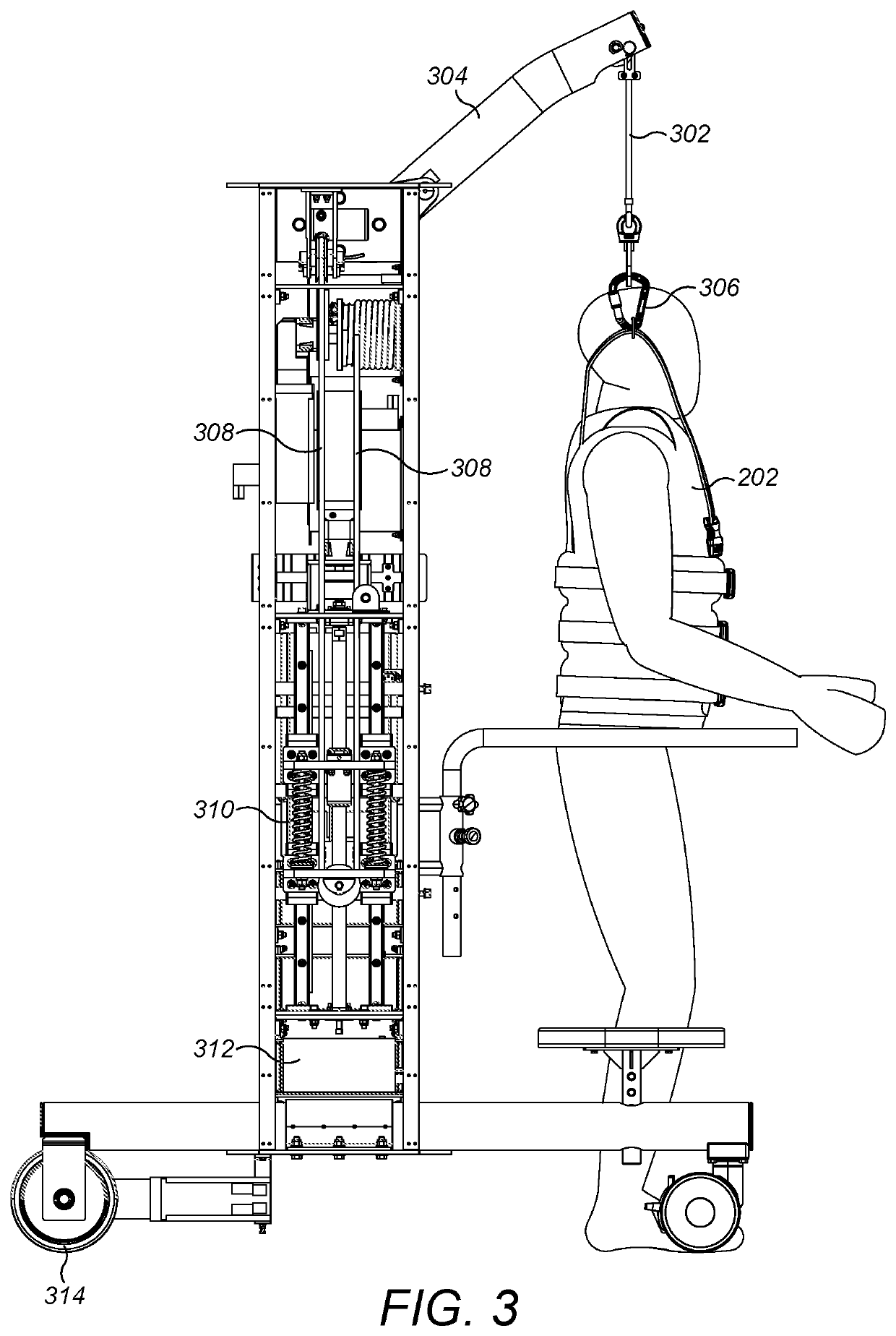 Robotic management system for limb rehabilitation