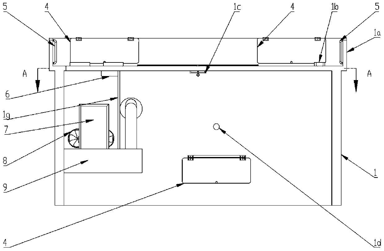 Office table capable of automatically controlling supply of cooling and heating