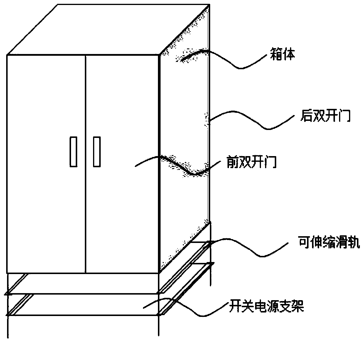 Automatic aging test system for constant-temperature crystal oscillator