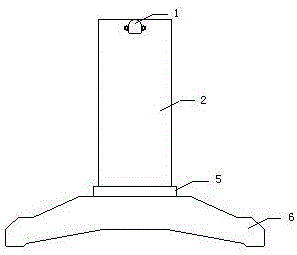 Device used for replacing wide and thick plate rolling mill hydraulic AGC cylinder and using method thereof