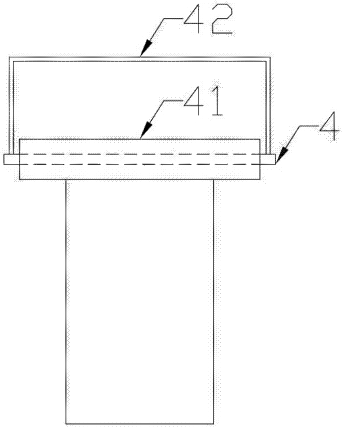 Liquid cooling profile extrusion sizing device