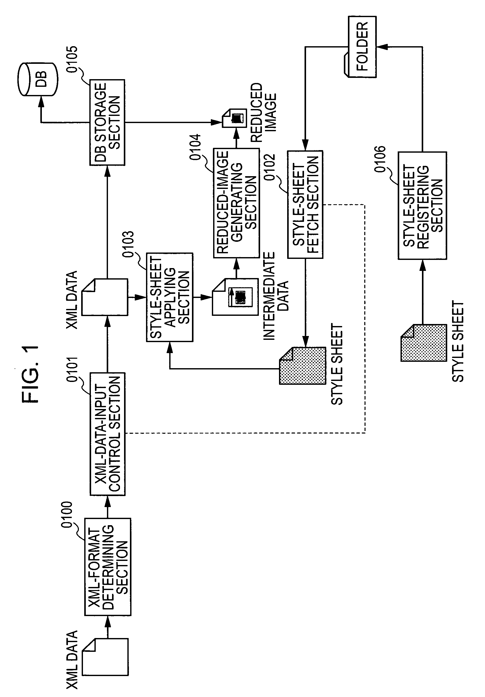 Electronic filing system and electronic filing method