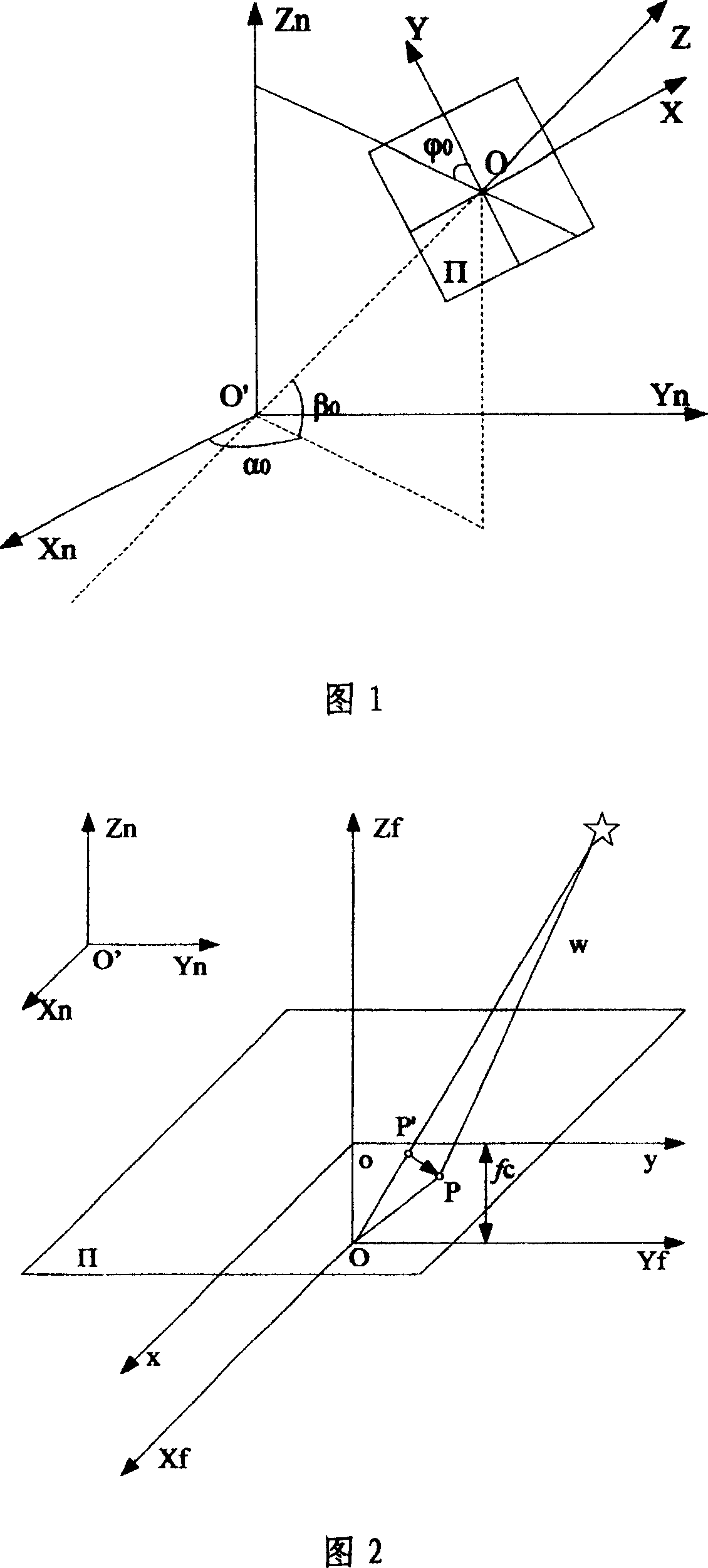 Star sensor online aligning method based on weng model