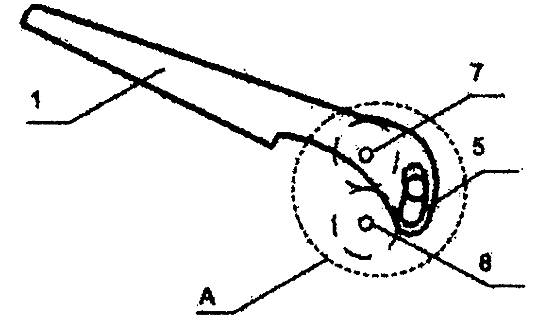 Minimally invasive surgery (MIS) forceps head