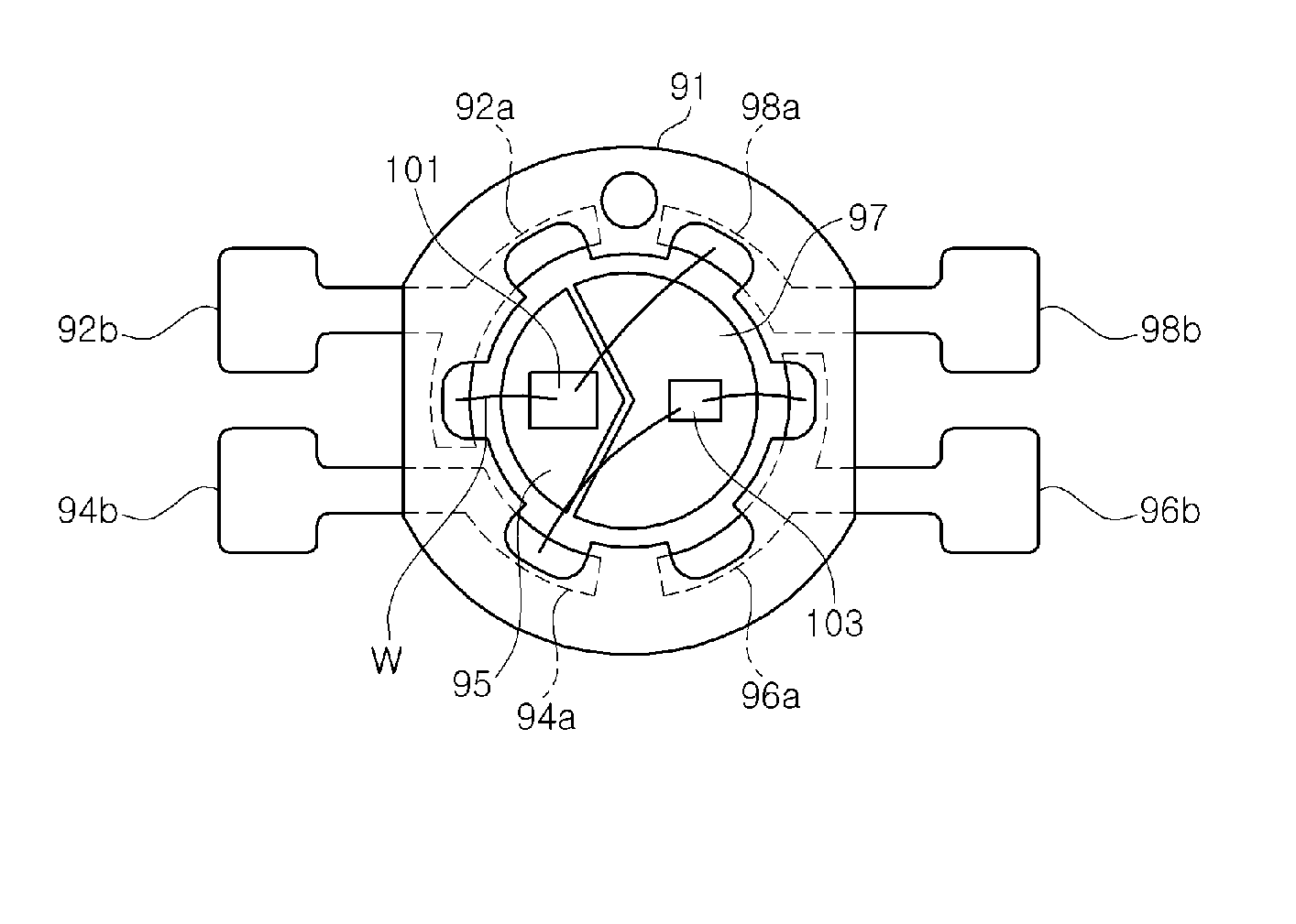 Light emitting diode assembly