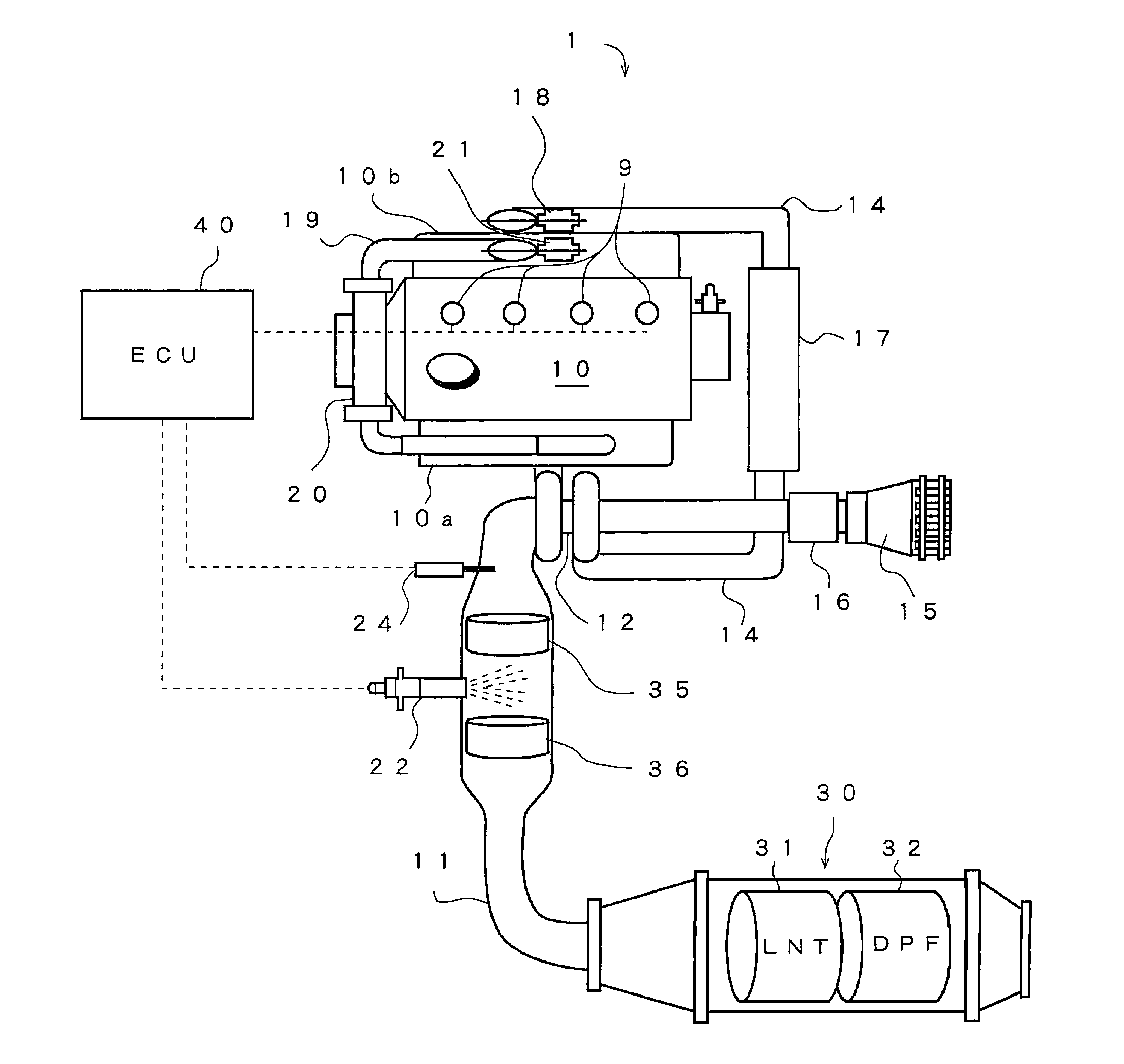 Exhaust gas purification device