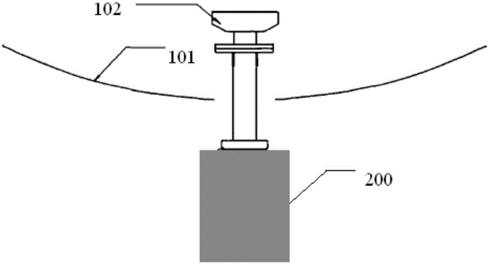 Satellite ground station transceiver and satellite communication system