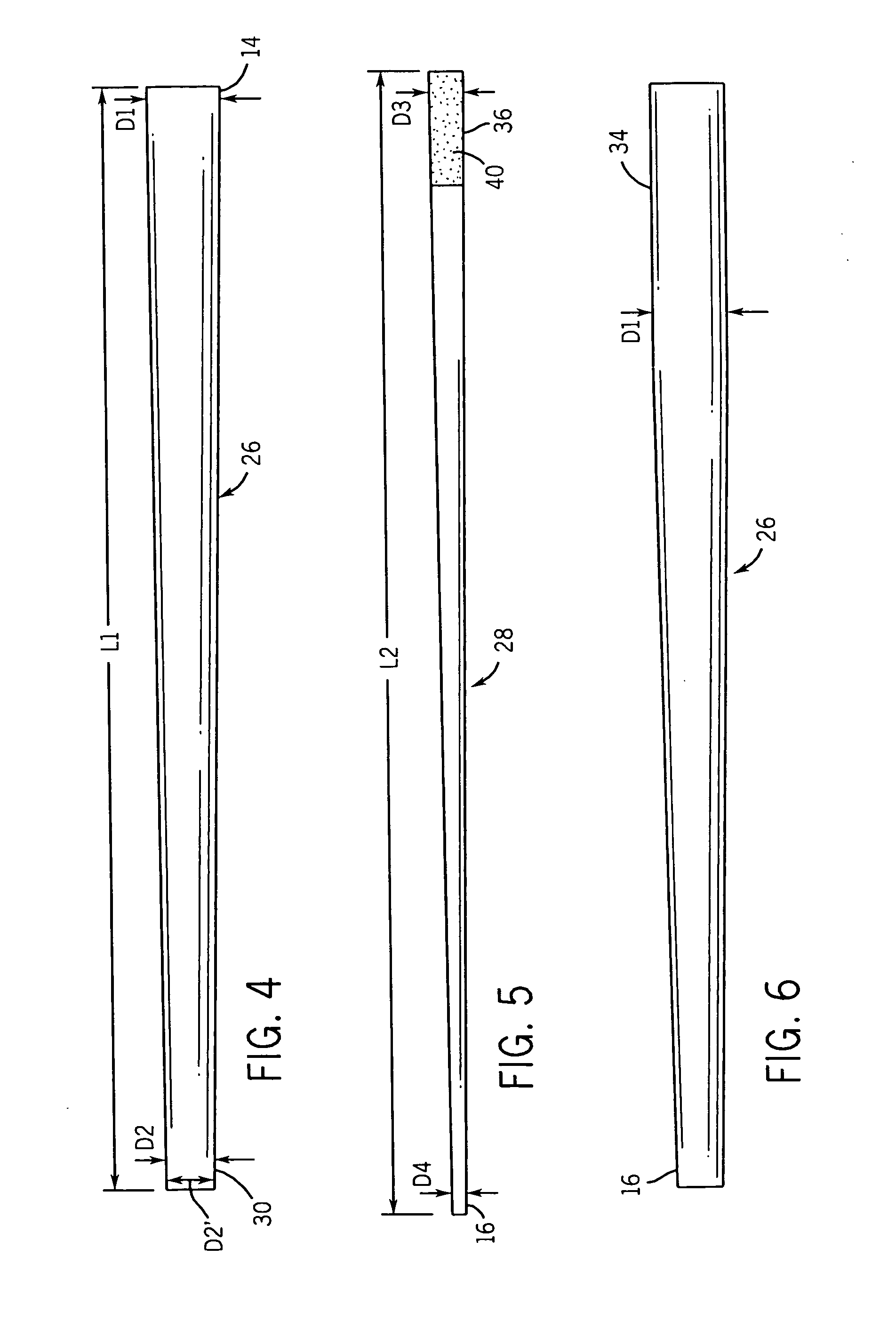 Multi-sectional co-cured golf shaft