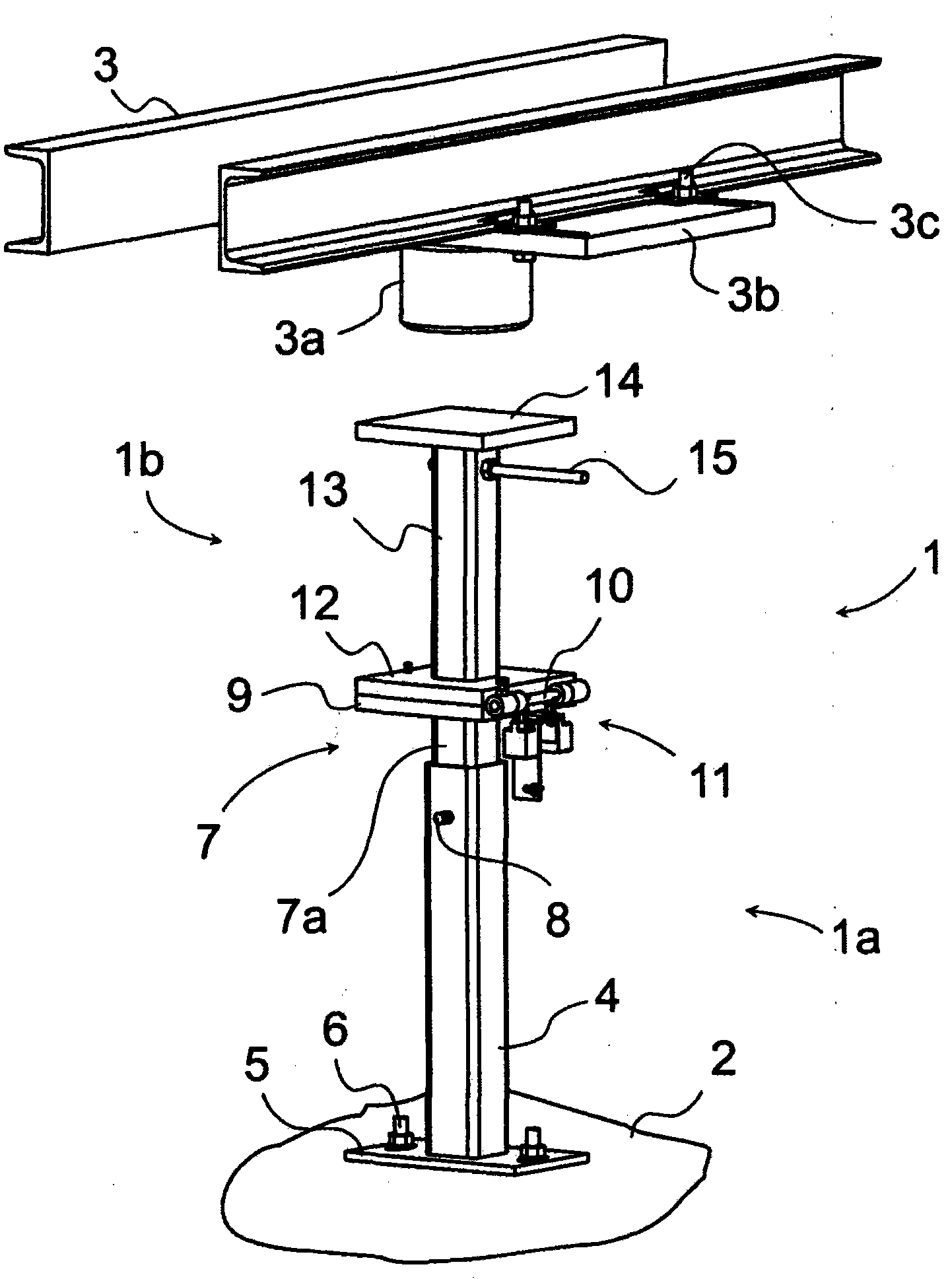 Buffer arrangement and buffer stop of an elevator