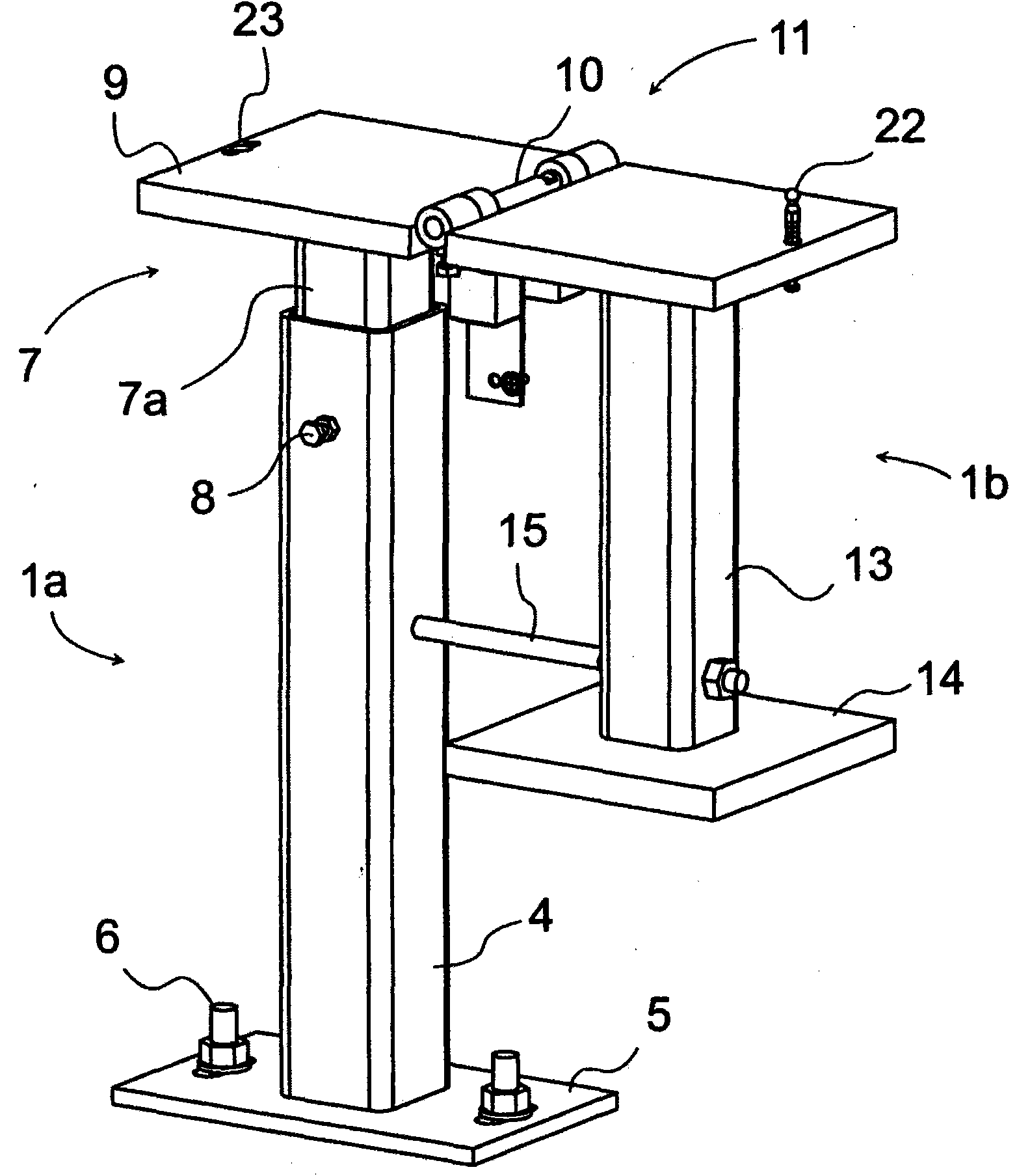 Buffer arrangement and buffer stop of an elevator