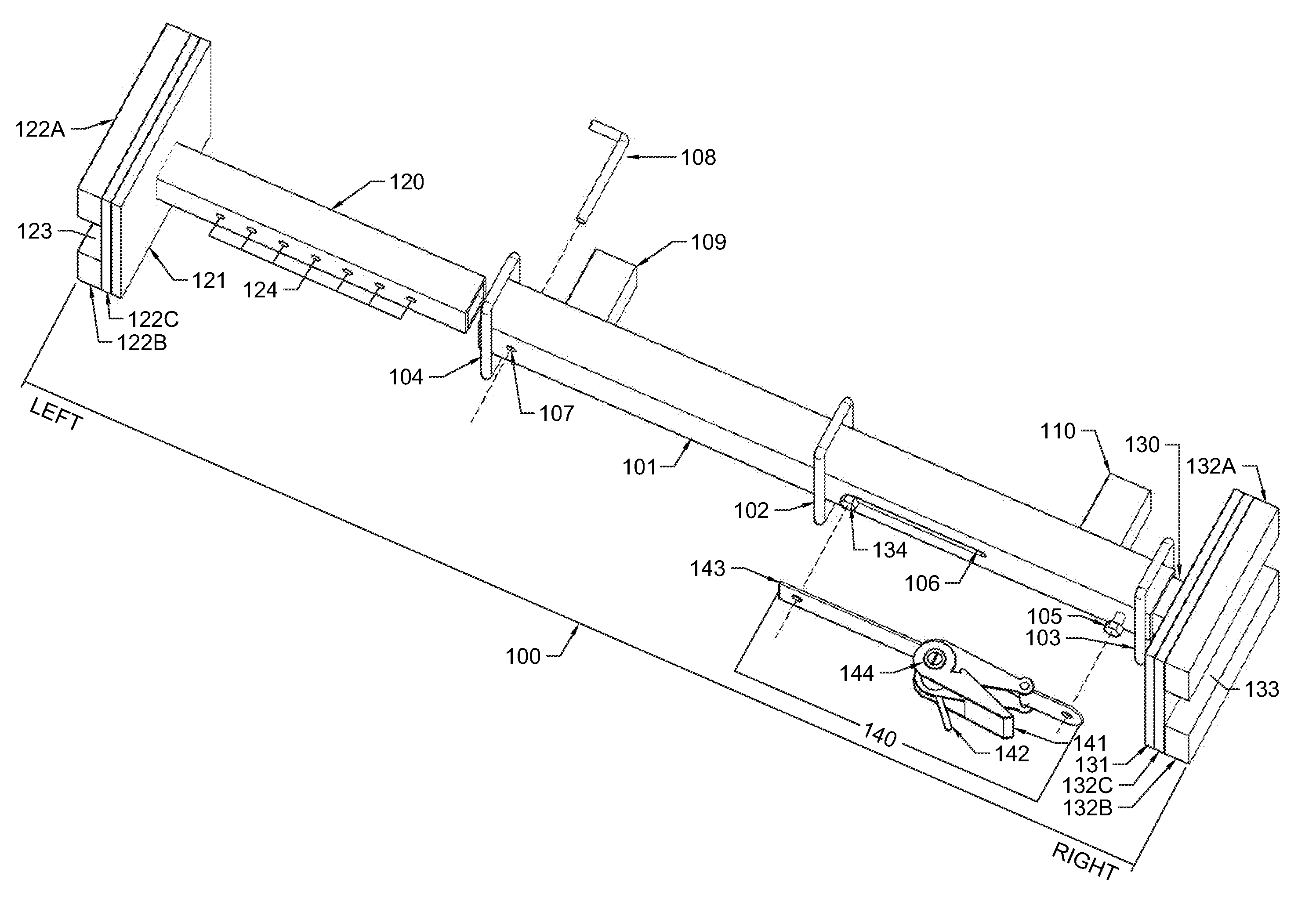 Telescoping Door Mount Exercise Bar