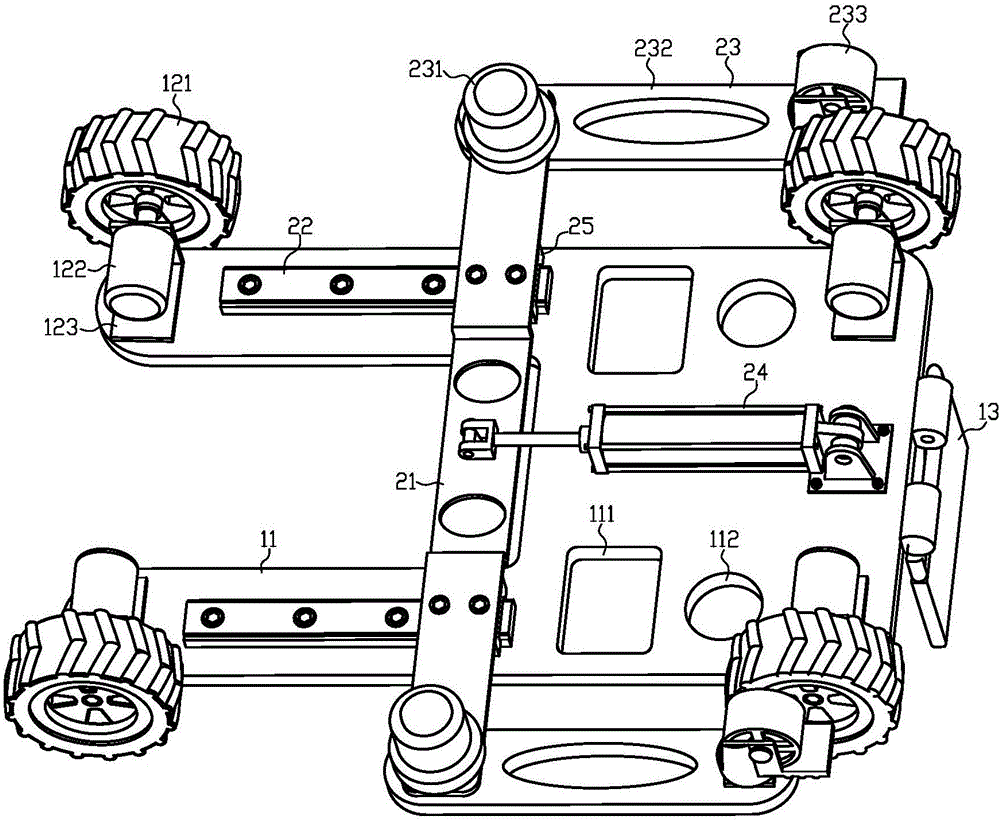 Six-degree-of-freedom multi-function loading and transporting robot