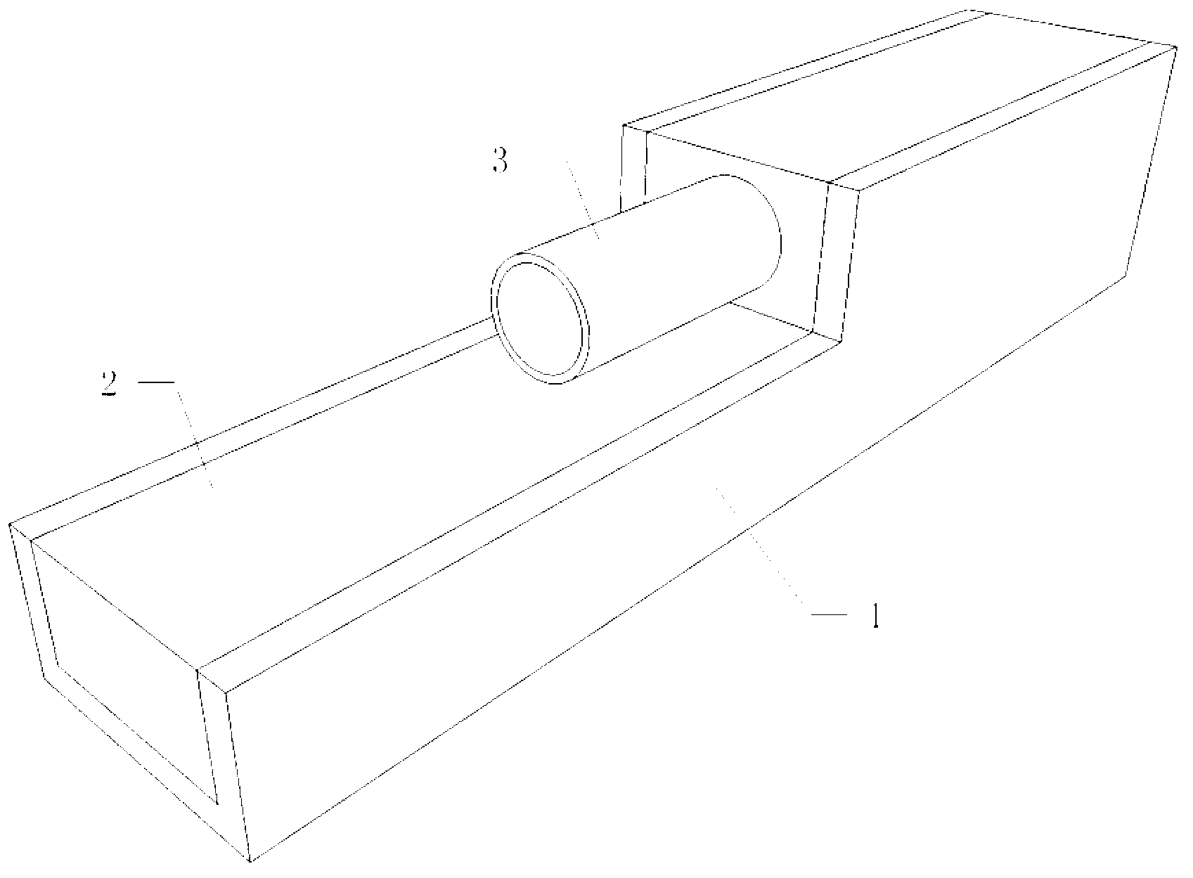 FRP-RC (fiber reinforced polymer-reinforced concrete) combined beam partially constrained by fiber sleeve and construction method of combined beam