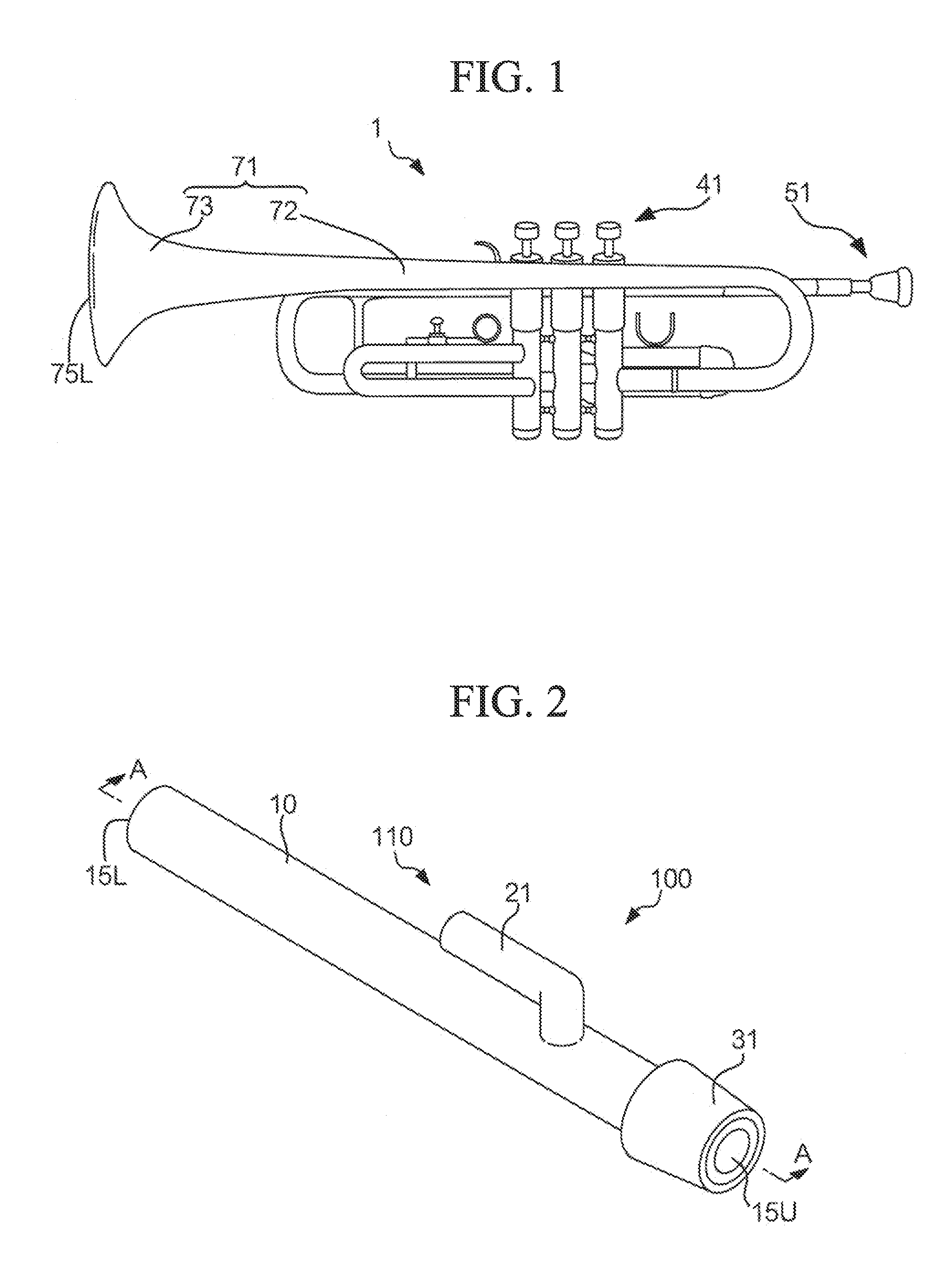 Mute for brass instrument