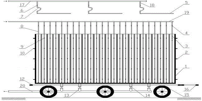 Groundwater dynamic simulation experiment platform