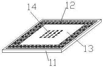 Self-adaptive brush coating device