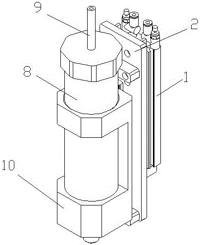 Self-adaptive brush coating device