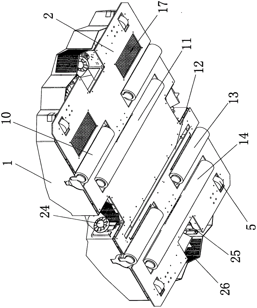 Image recognition spatial modeling based high building external surface cleaning robot