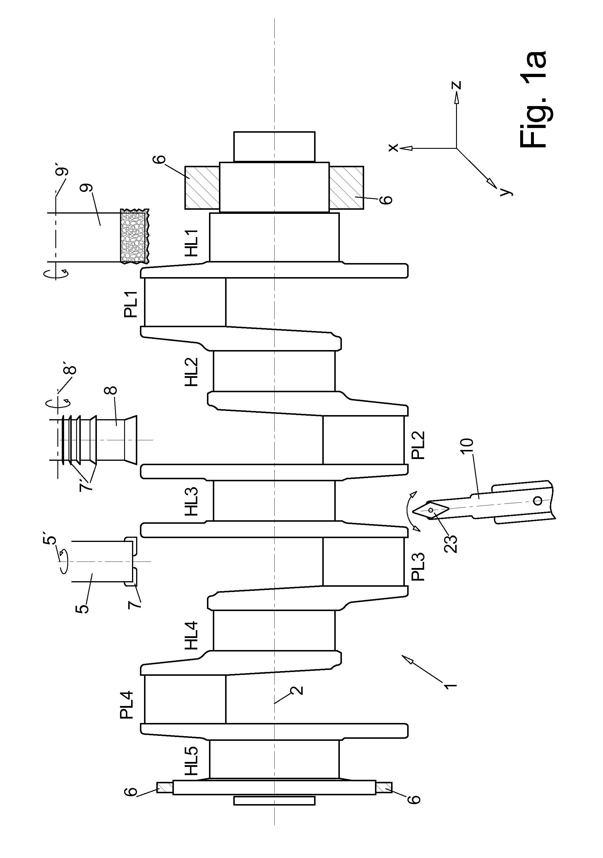 Method and device for finishing work pieces