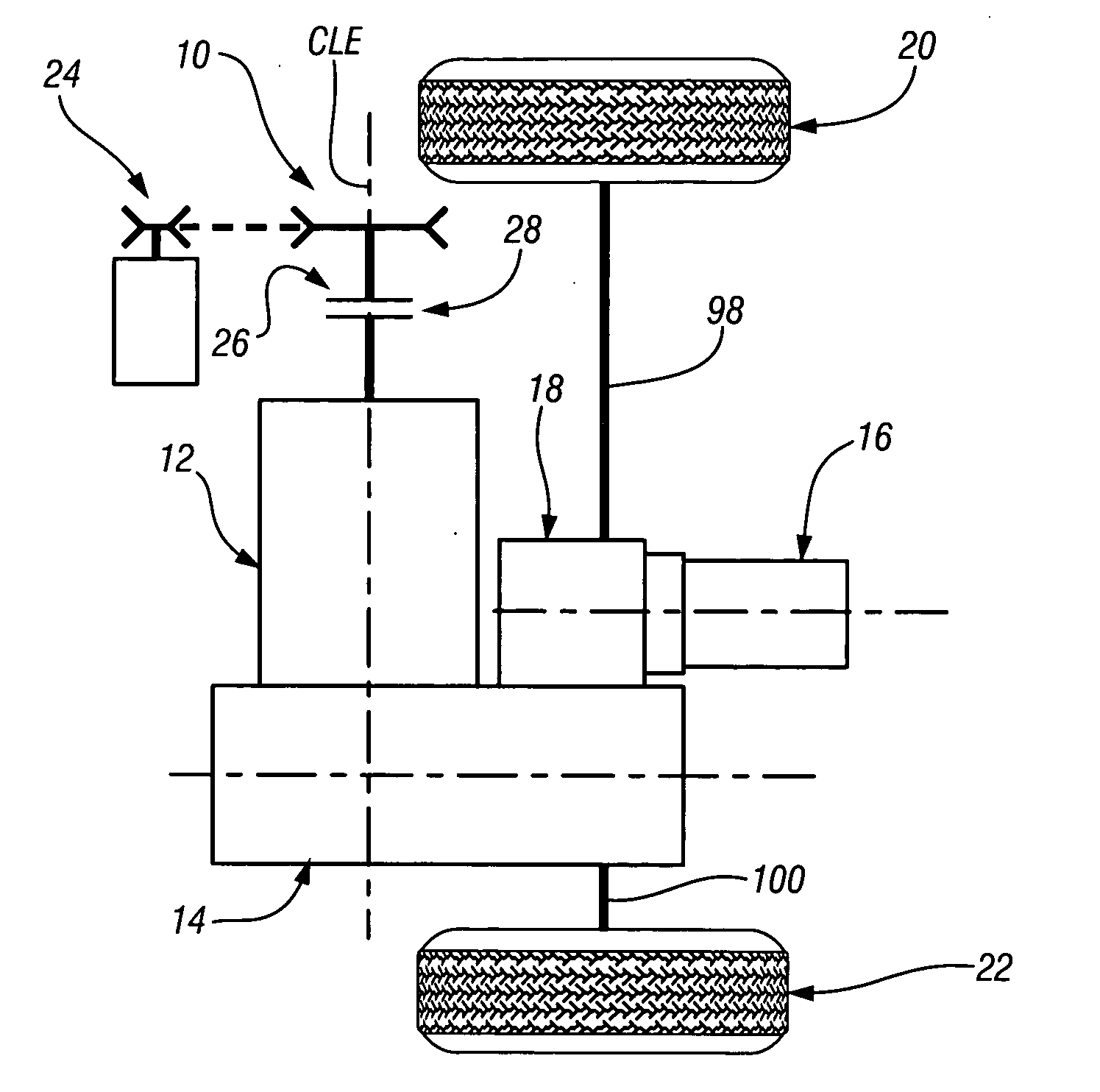 Hybrid powertrain