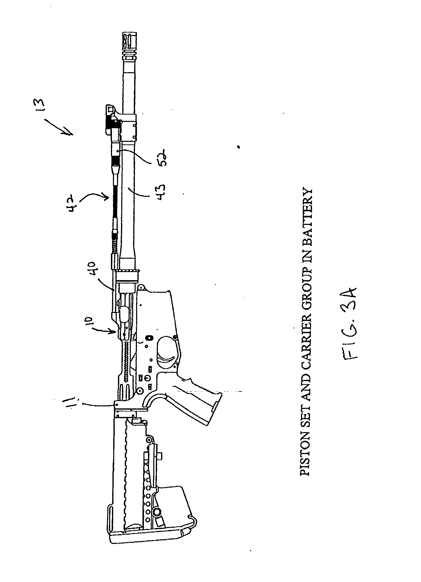 Self loading firearm bolt carrier with integral carrier key and angled strike face