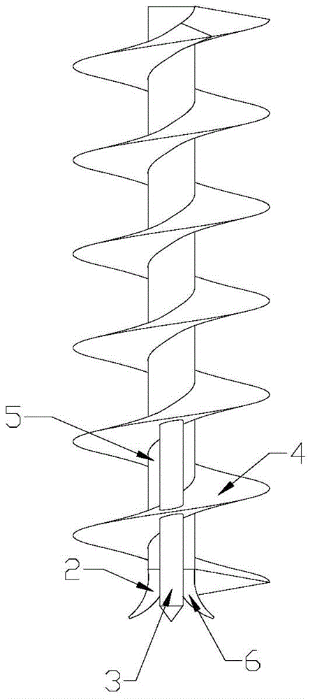 Efficient soil breaking drill bit