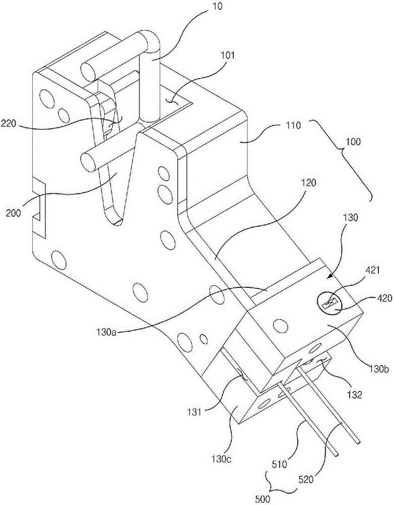 Latch system for door