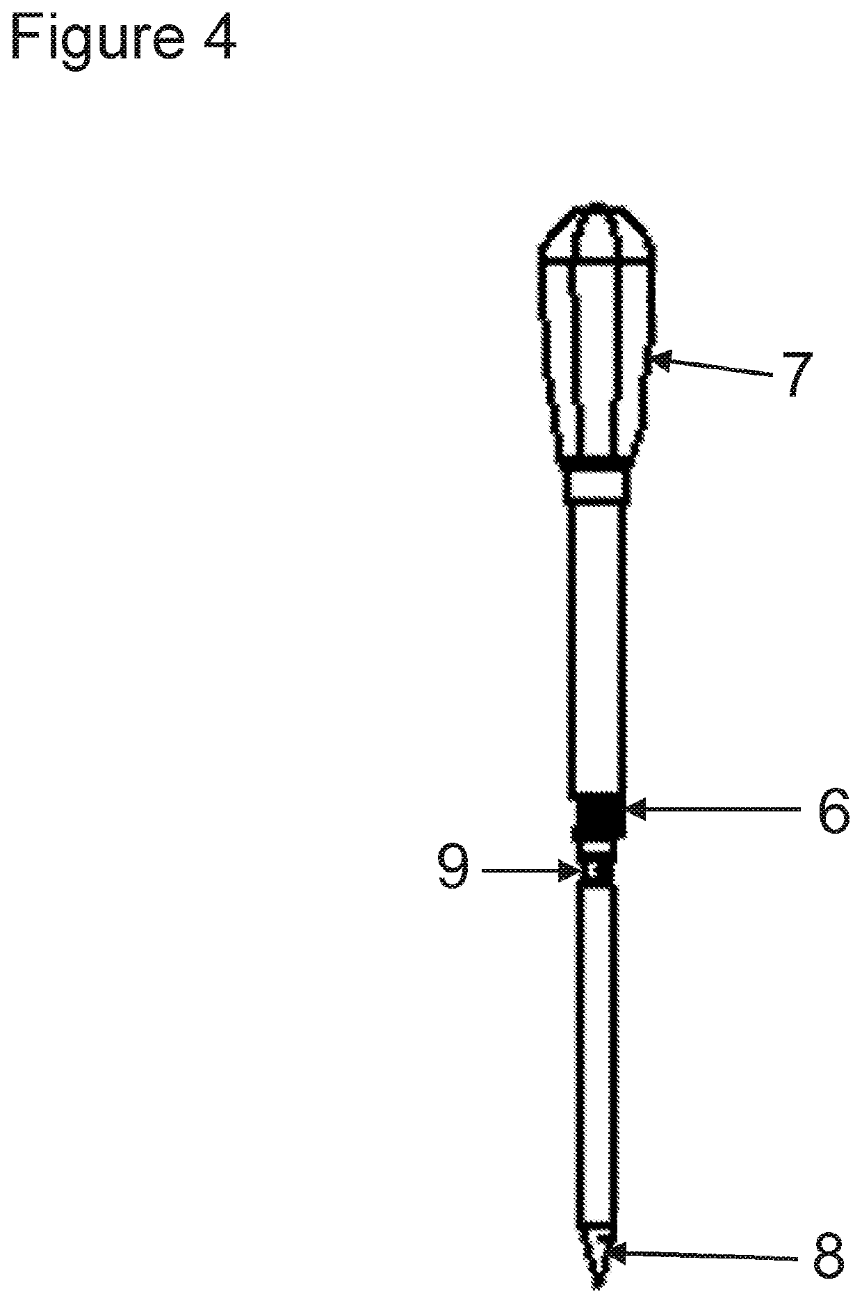 Fixable degassing trocar