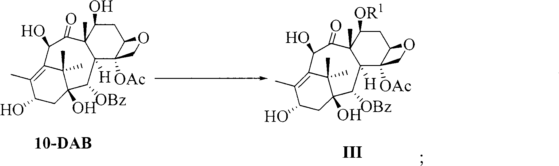 Taxane compound and preparation method thereof