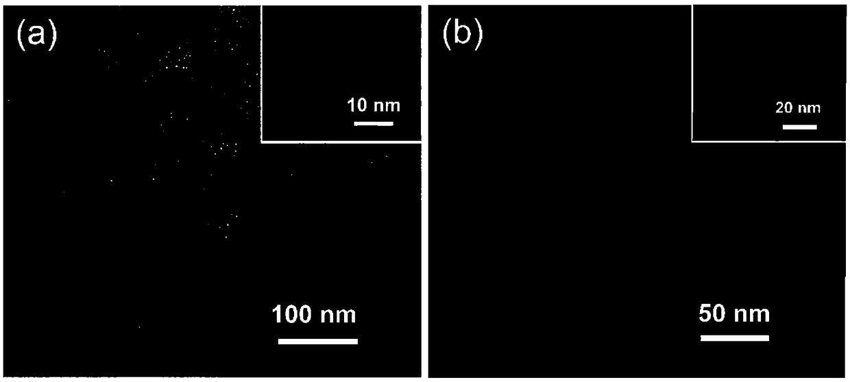 Composite glassy carbon electrode and preparation method and application thereof