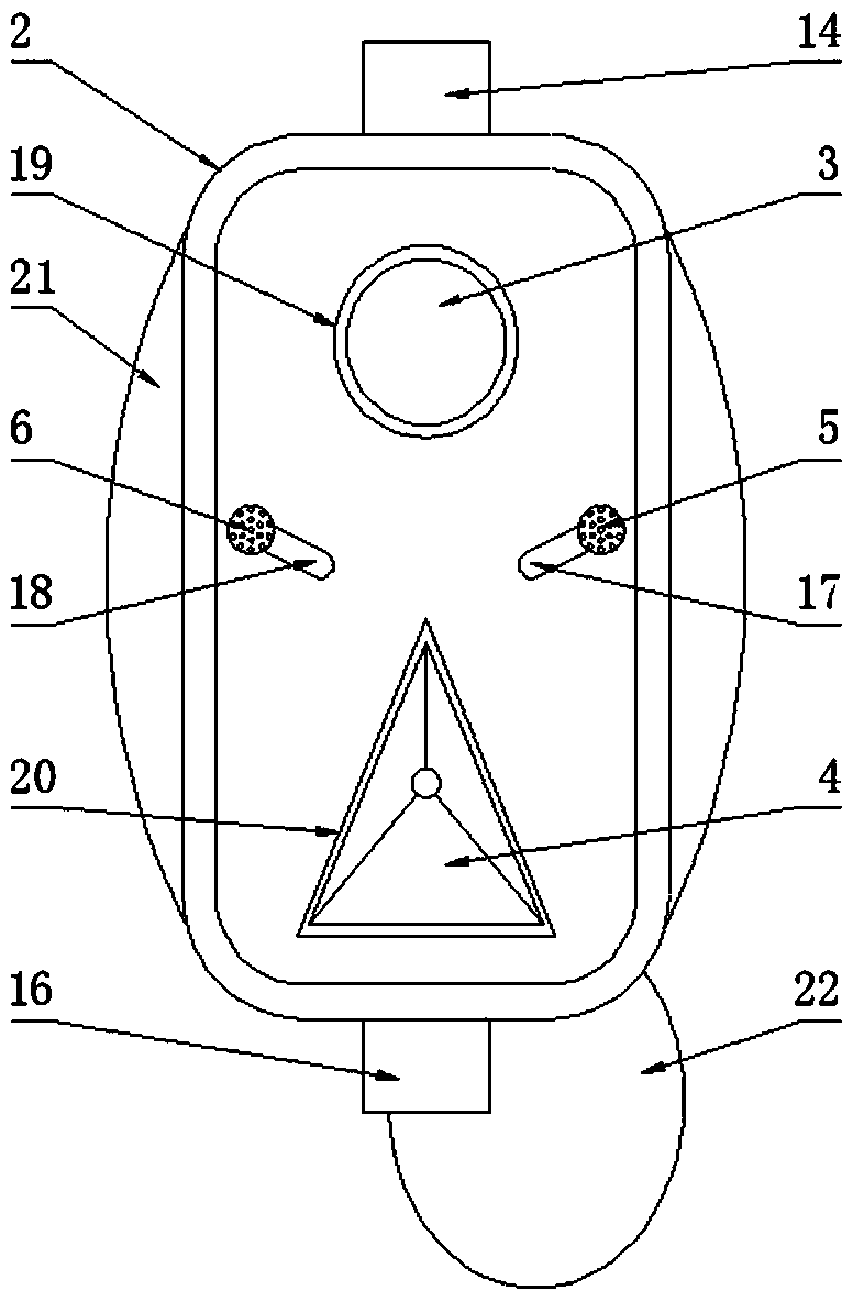 Hemostat used for operation in hepatobiliary surgery department