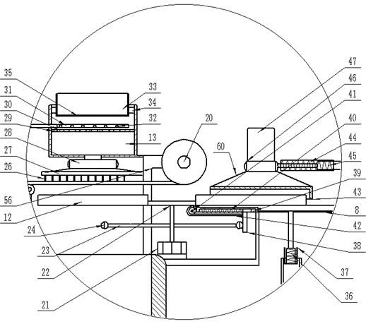 Permeation type textile cloth dyeing machine and dyeing method thereof