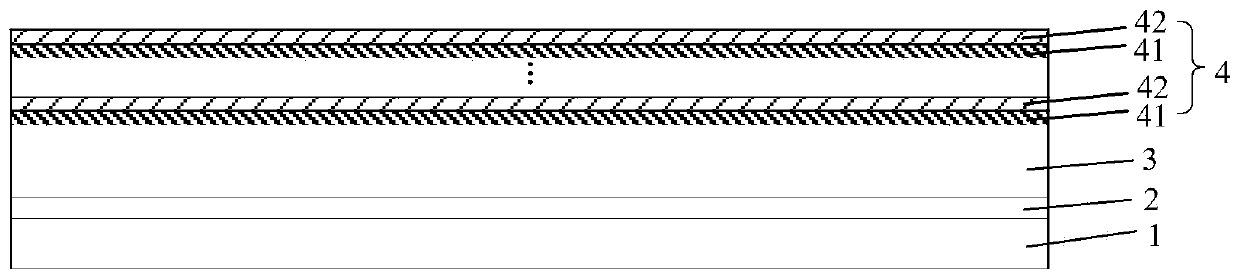 A light-emitting diode epitaxial wafer and its preparation method