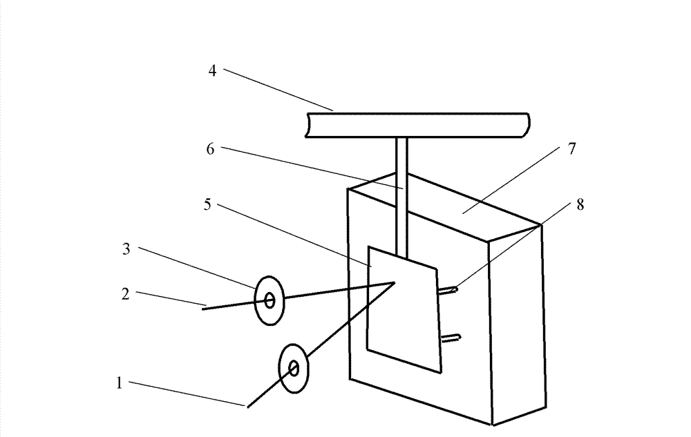 Method for measuring high energy laser energy parameter based on light pressure principle and apparatus thereof