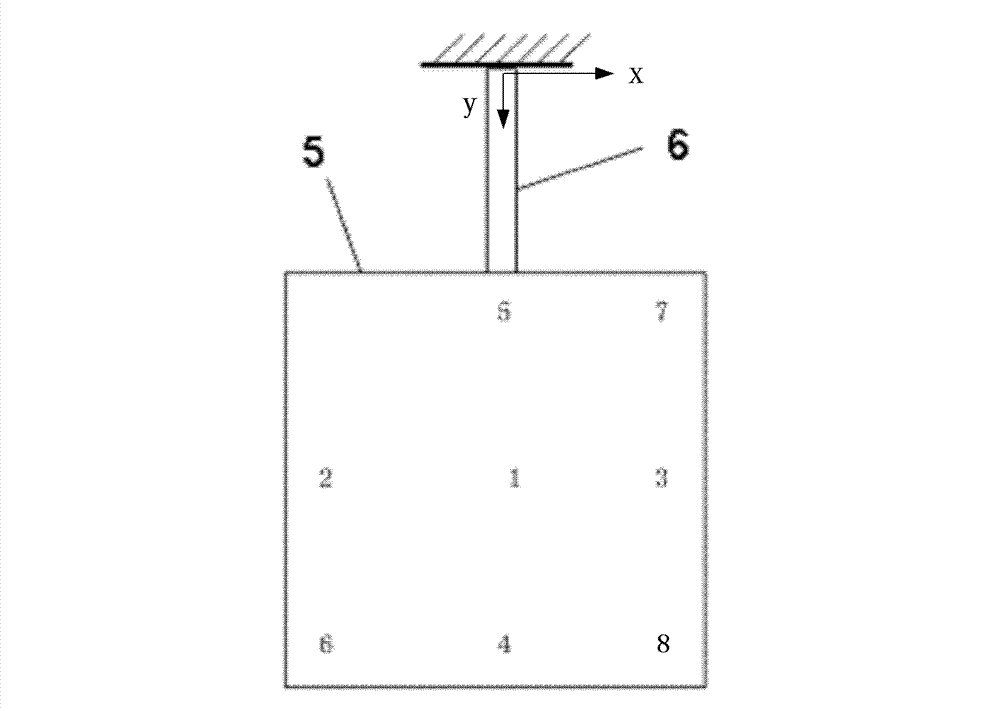 Method for measuring high energy laser energy parameter based on light pressure principle and apparatus thereof