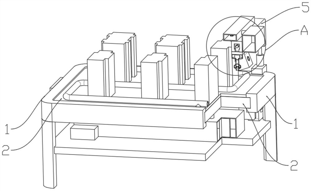 Assembled simulation sand table for real estate