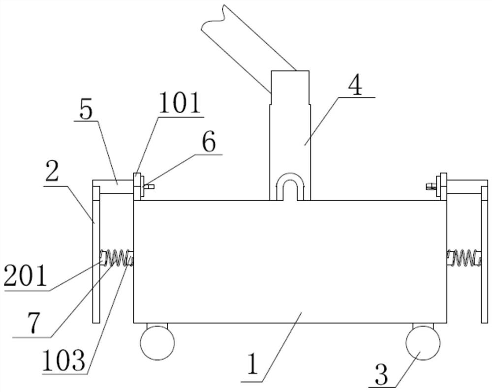 Special inspection robot for electric power distribution cabinet